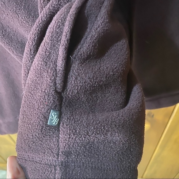 St. John's Bay: Men's Plush Fleece Pullover 1/4 Zip Up Jacket Sweater Large - Picture 5 of 11